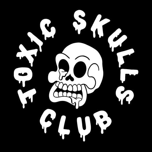 Toxic Skulls Club logo